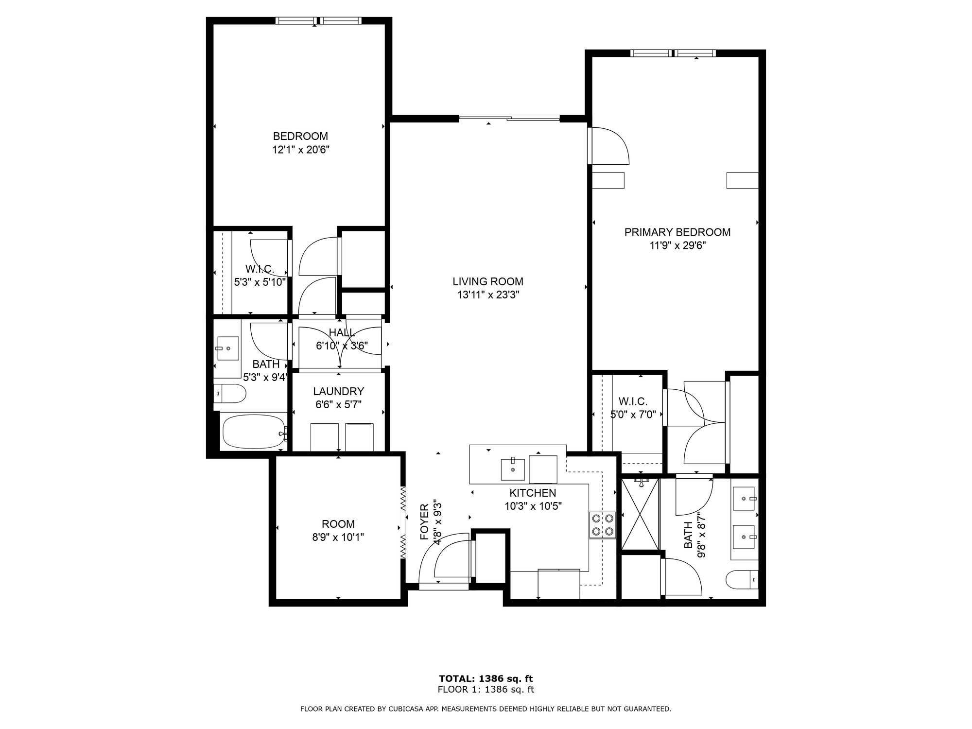 black and white floorplan